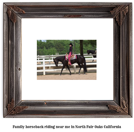 family horseback riding near me in North Fair Oaks, California